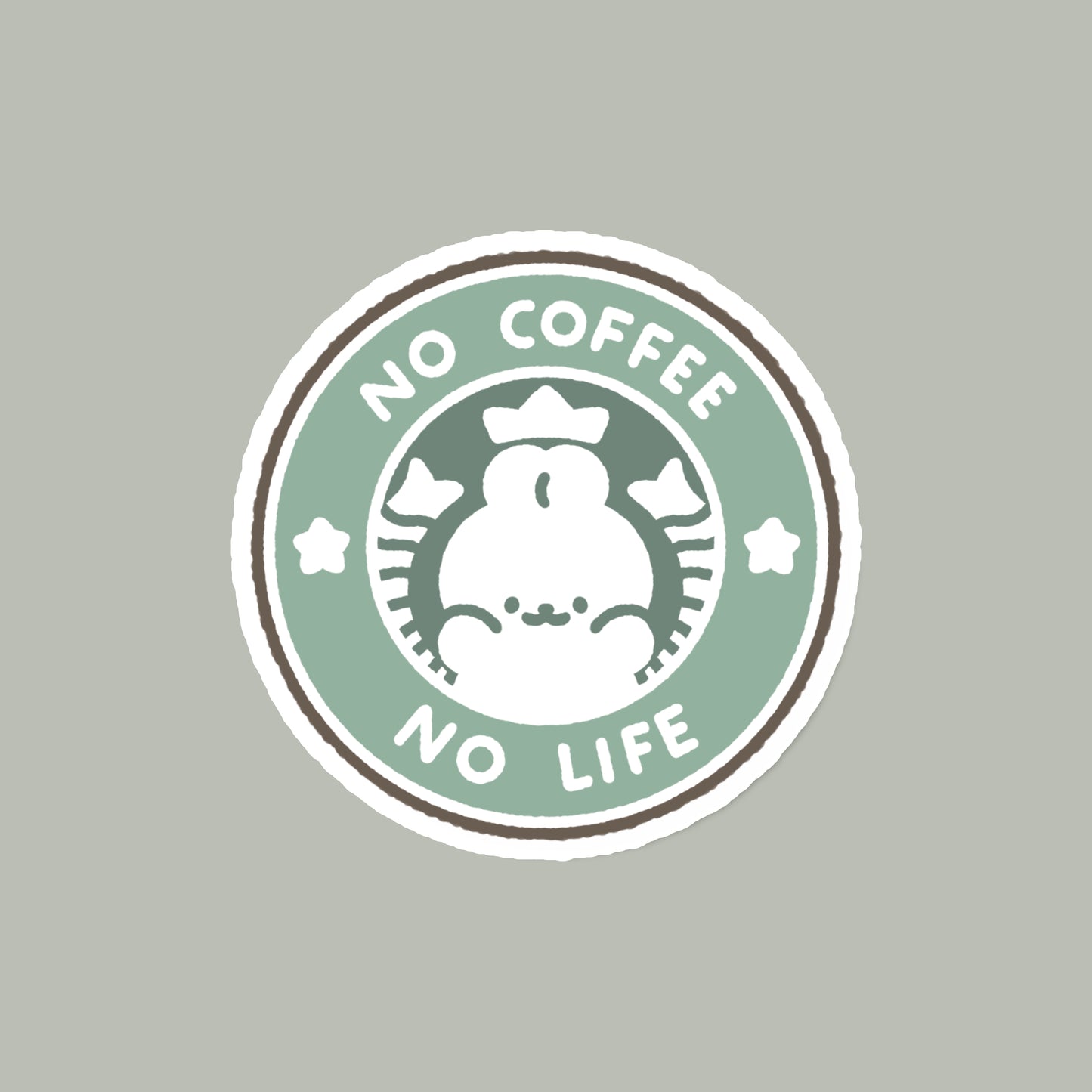 No Coffee No Life Sticker