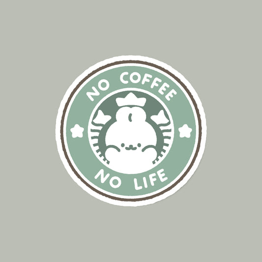 No Coffee No Life Sticker