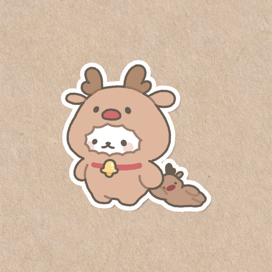 Reindeer Baby Sticker