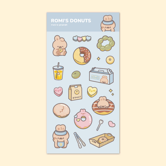 Romi’s Donuts Sticker Sheet